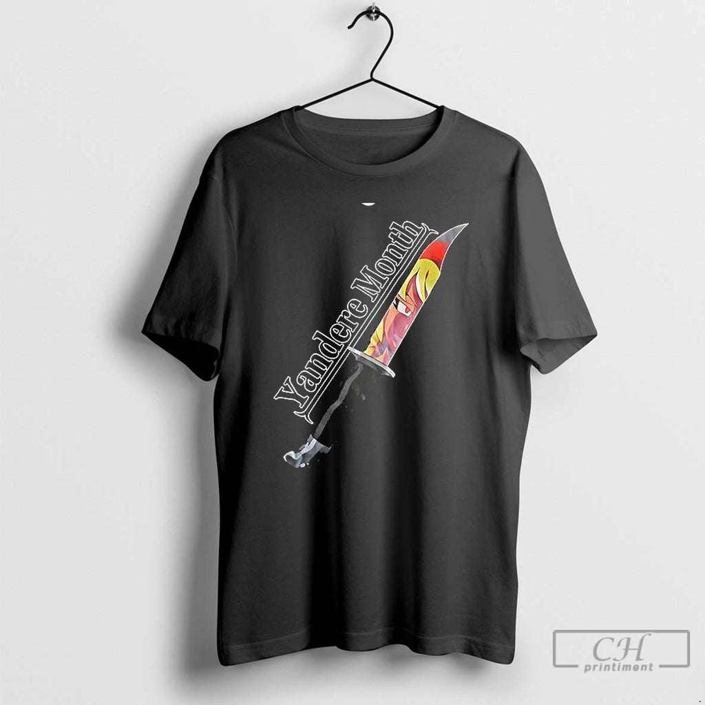 Premium Yandere Month Knife T Shirts
