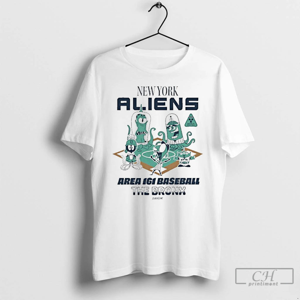 Premium Yankees New York Aliens The Bronx T Shirts