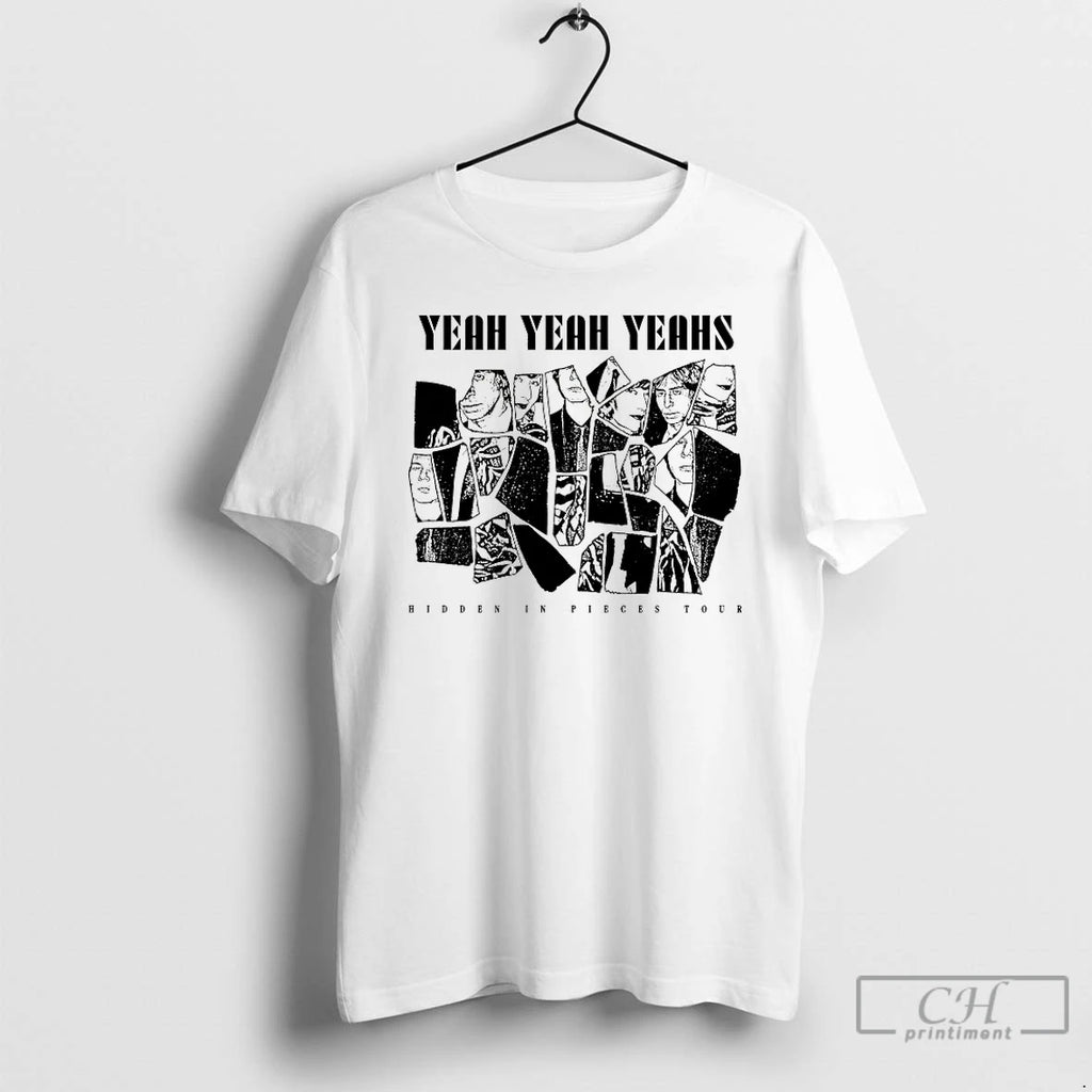 Premium Yeah Yeah Yeahs Hidden In Pieces Tour T Shirts