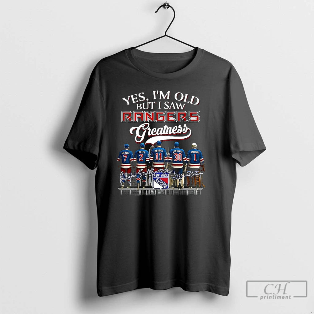 Premium Yes Im Old But I Saw New York Rangers Nhl Greatness Stanley Cup Champions