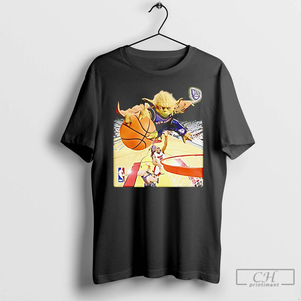 Premium Yoda Slam Dunk Ballin Nets T Shirts