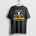 Premium You Cant Sit With Us Raiders Football Horror Movies Halloween T Shirts