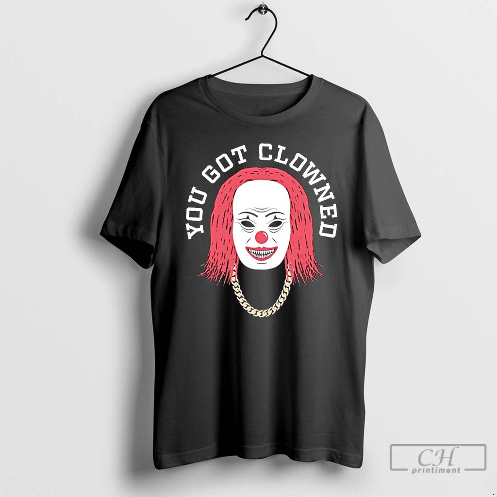 Premium You Got Clowned Winning Playoff Games On The Road Is For Clowns T Shirts