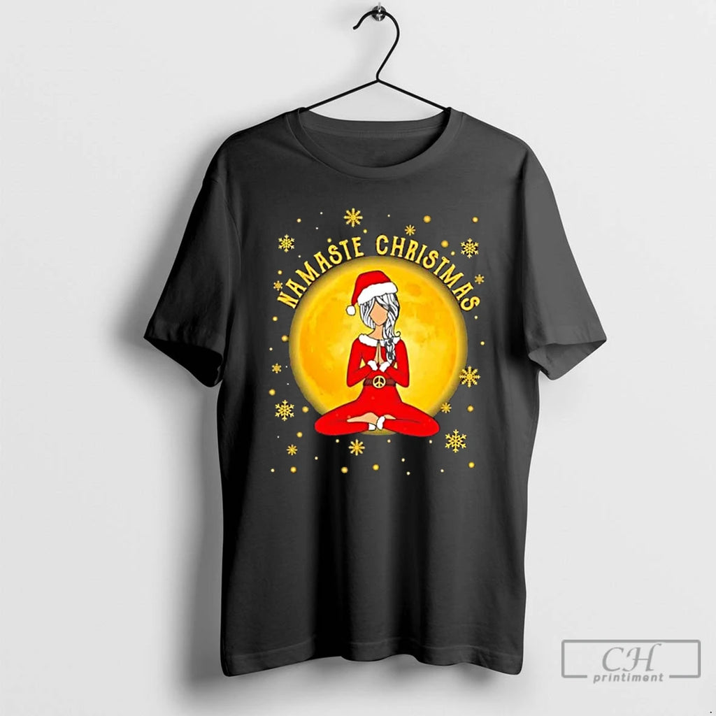 Premium Zenful Namaste Christmas T Shirts
