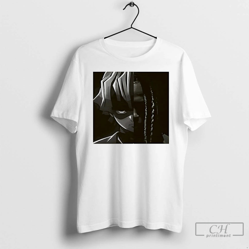 Premium Zenitsu X Von Face Photo T Shirts