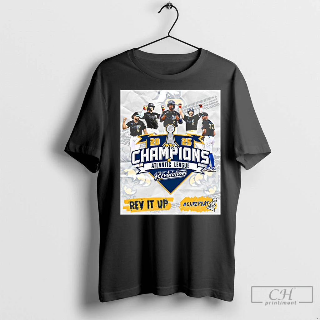 Premium Bbj8ufc8 York Revolution 2025 Champions Atlantic League York Revolution Rev It Up Onrepeat