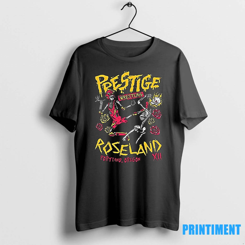 Prestige Wrestling Roseland Xii Skeleton Tshirts Sweater
