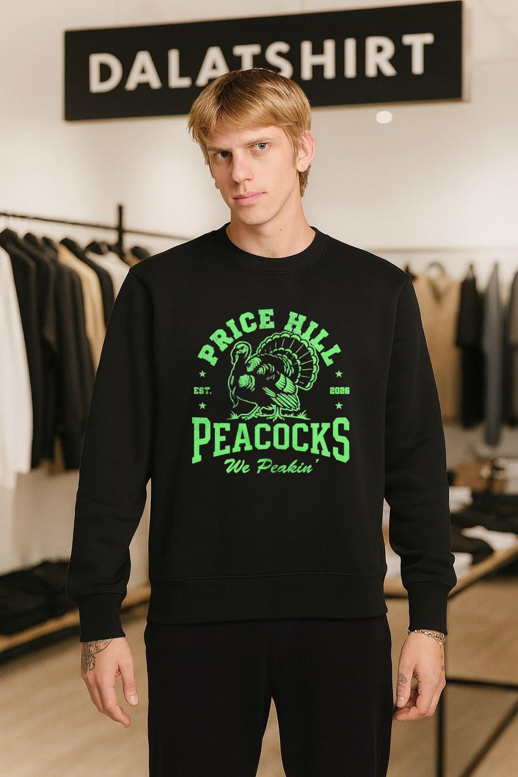 Price Hill Peacocks We Peakin 2026 shirt