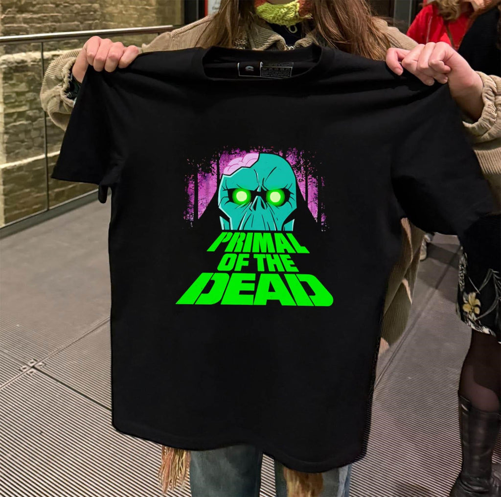 Primal of the Dead Green Zombie Head shirt