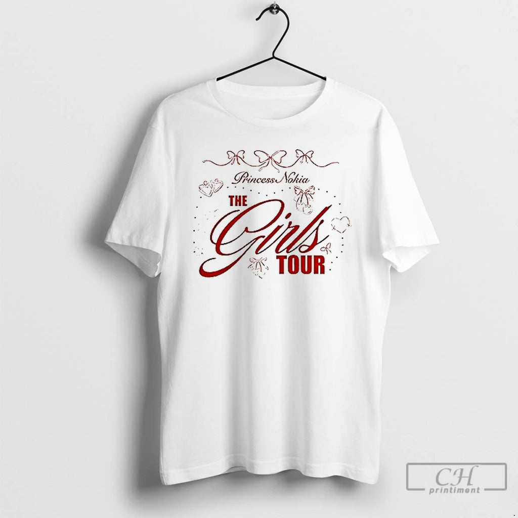 Princess Nokia The Girls Tour 2025 Cities List T Shirts