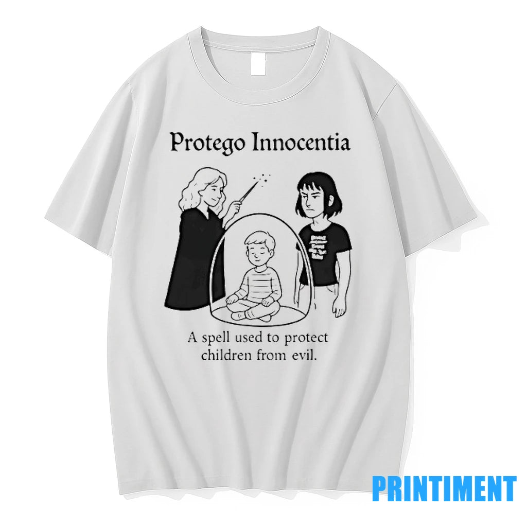 Protego Innocentia A Spell Used To Protect Children From Evil Tshirts Sweater