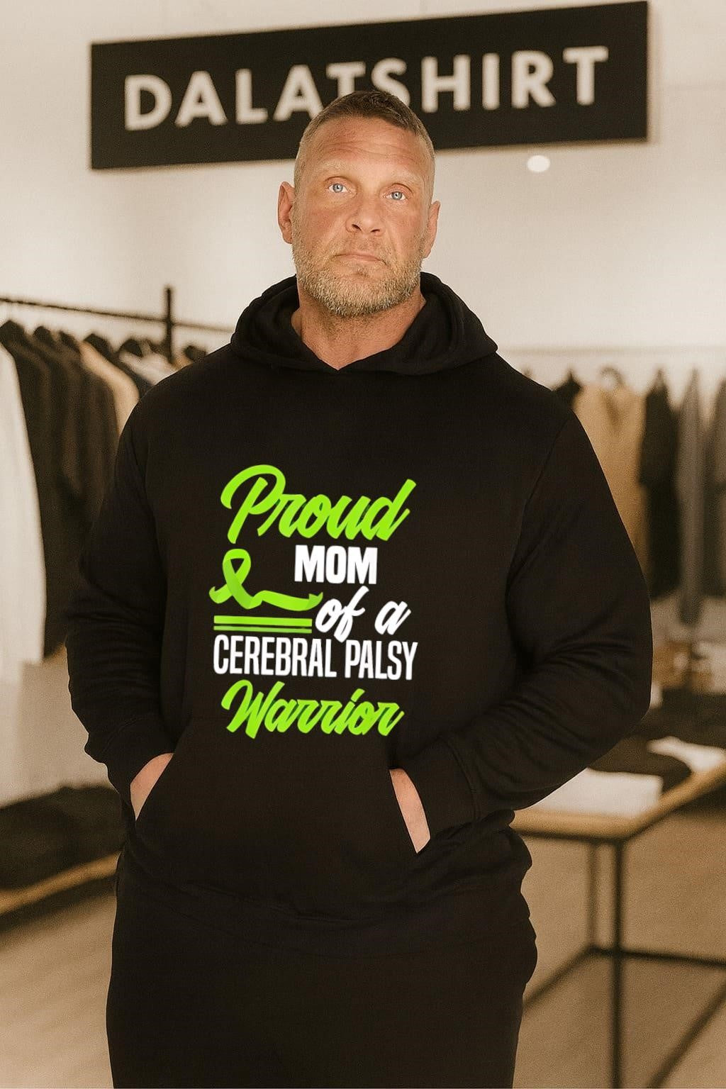 Proud Mom of a Cerebral Palsy Warrior Green Ribbon shirt