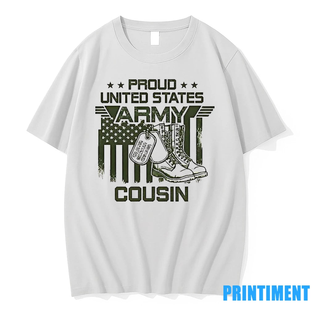Proud United States Army Cousin Tshirts Sweater