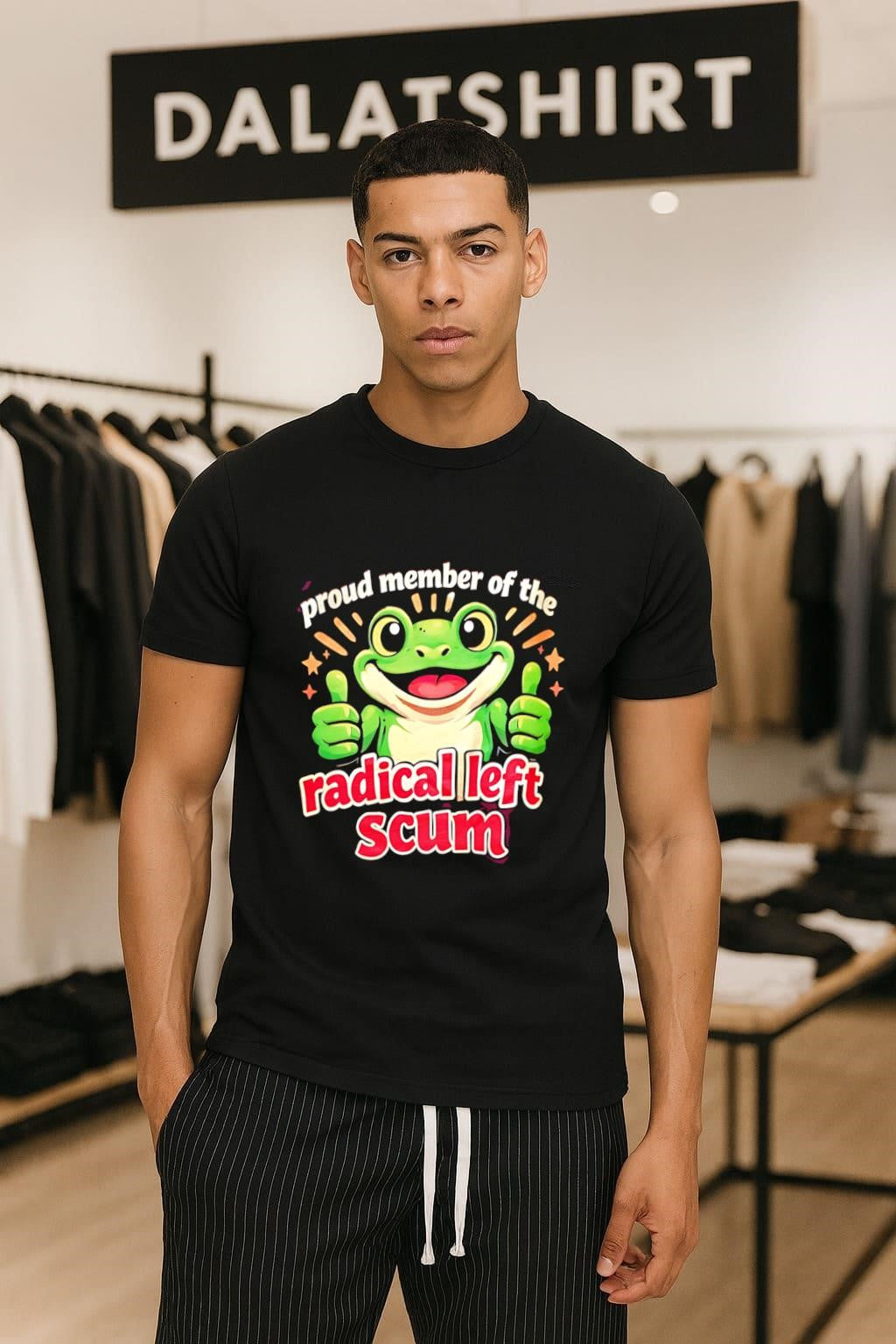 Proud member of the radical left scum frog shirt