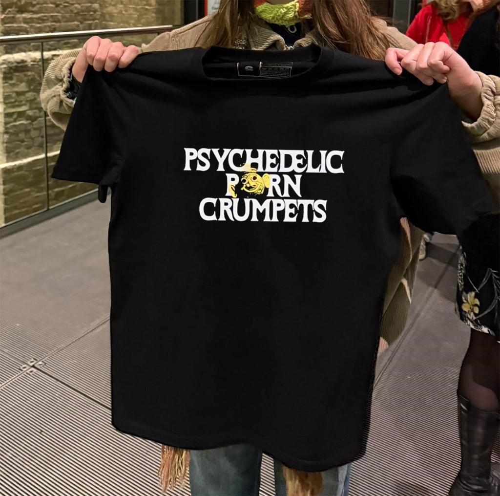 Psychedelic Porn Crumpets High Visceral Rock Band Logo shirt