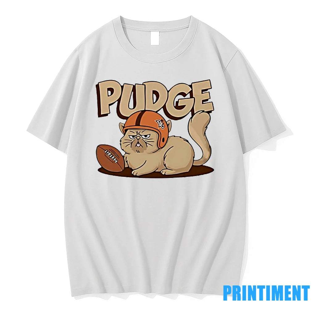 Pudge The Cat Football Tshirts Sweater