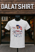 Puerto Rico Baseball Players Team Flag Graphic shirt