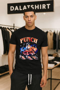 Punch Monkey Stuffed Animals Collage Art Graphic shirt