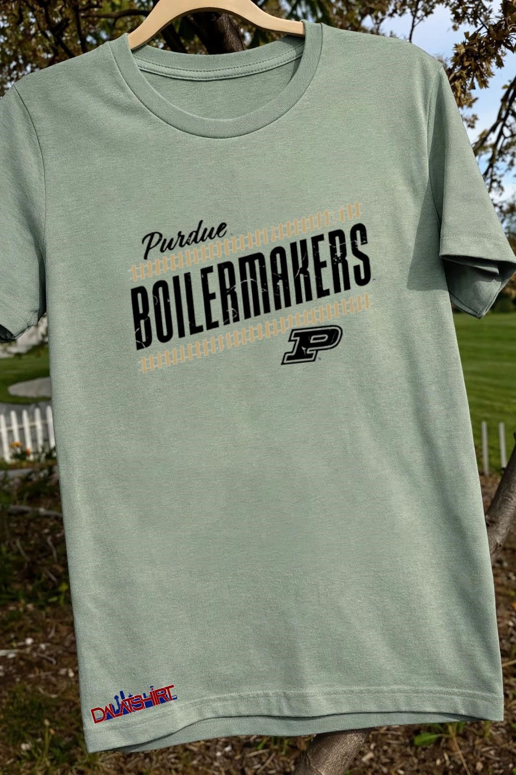 Purdue Boilermakers letter logo shirt