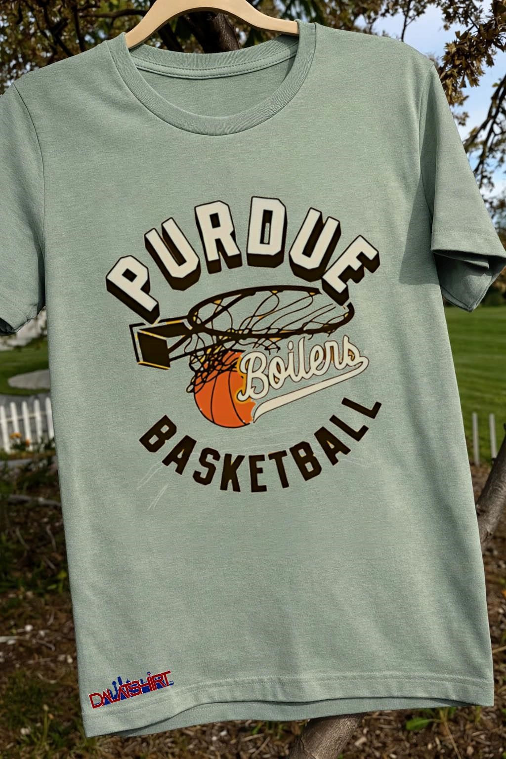 Purdue Boilers Basketball Hoop Net Ball shirt