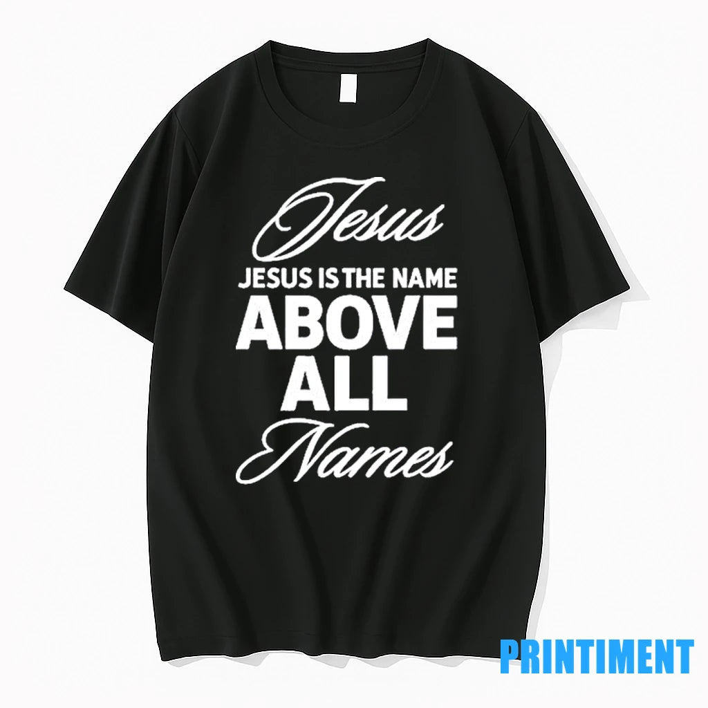 Qb Justin Fields Wearing Jesus Is The Name Above All Names Tshirts Sweater
