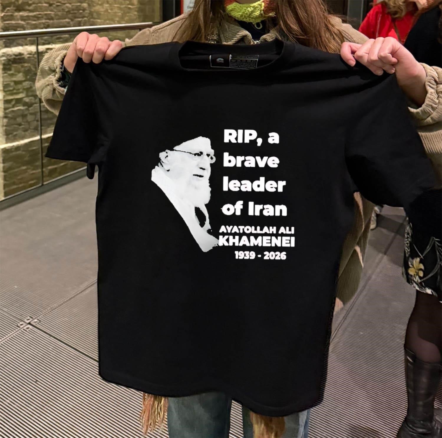 RIP a Brave Leader of Iran Ayatollah Ali Khamenei 1939-2026 shirt