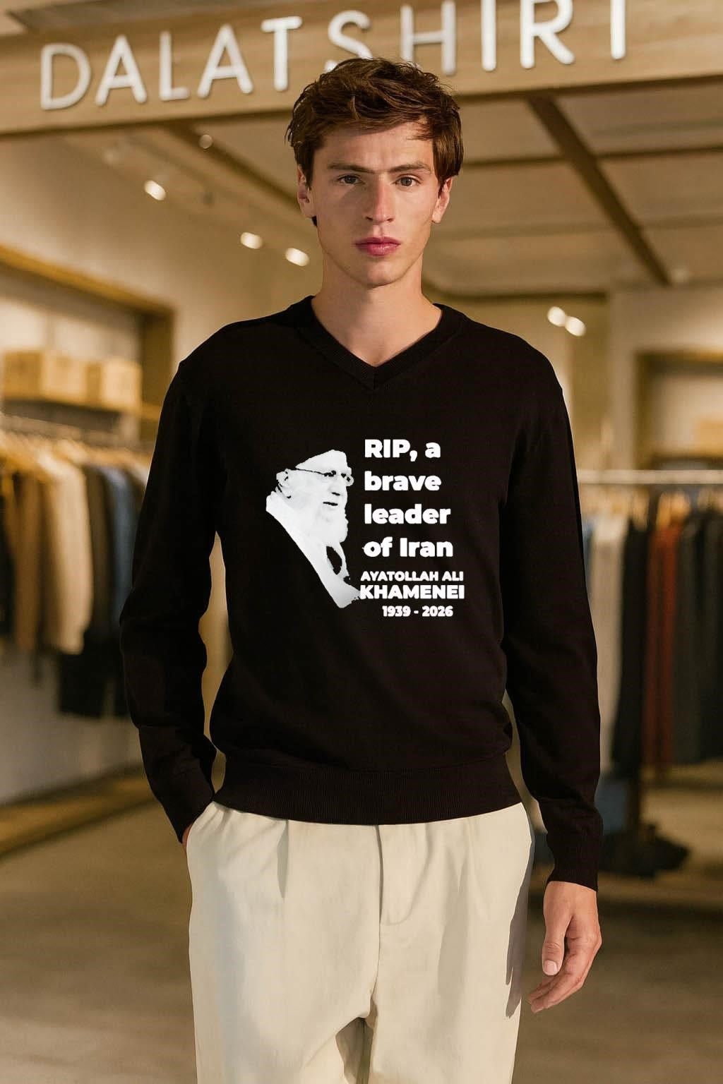 RIP a Brave Leader of Iran Ayatollah Ali Khamenei 1939-2026 shirt
