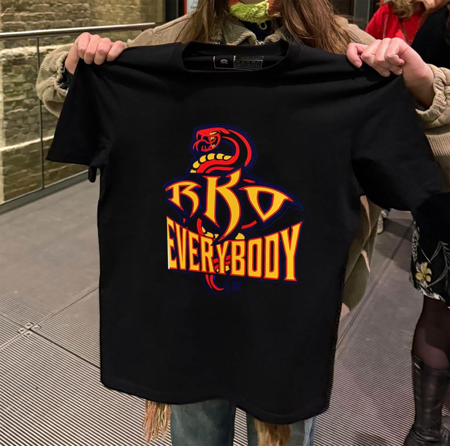 RKO Everybody Randy Orton Viper Snake Wrestling Logo shirt