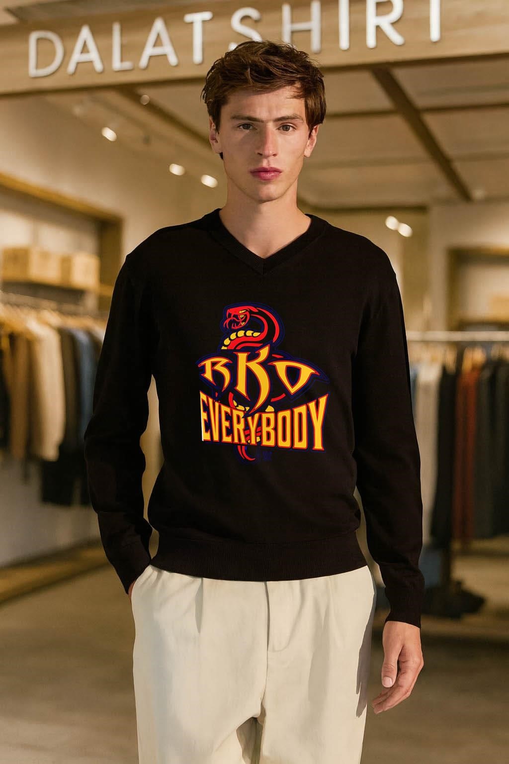 RKO Everybody Randy Orton Viper Snake Wrestling Logo shirt