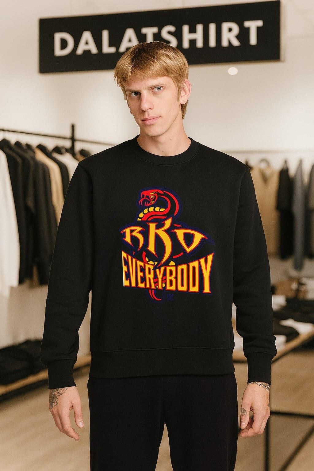 RKO Everybody Randy Orton Viper Snake Wrestling Logo shirt