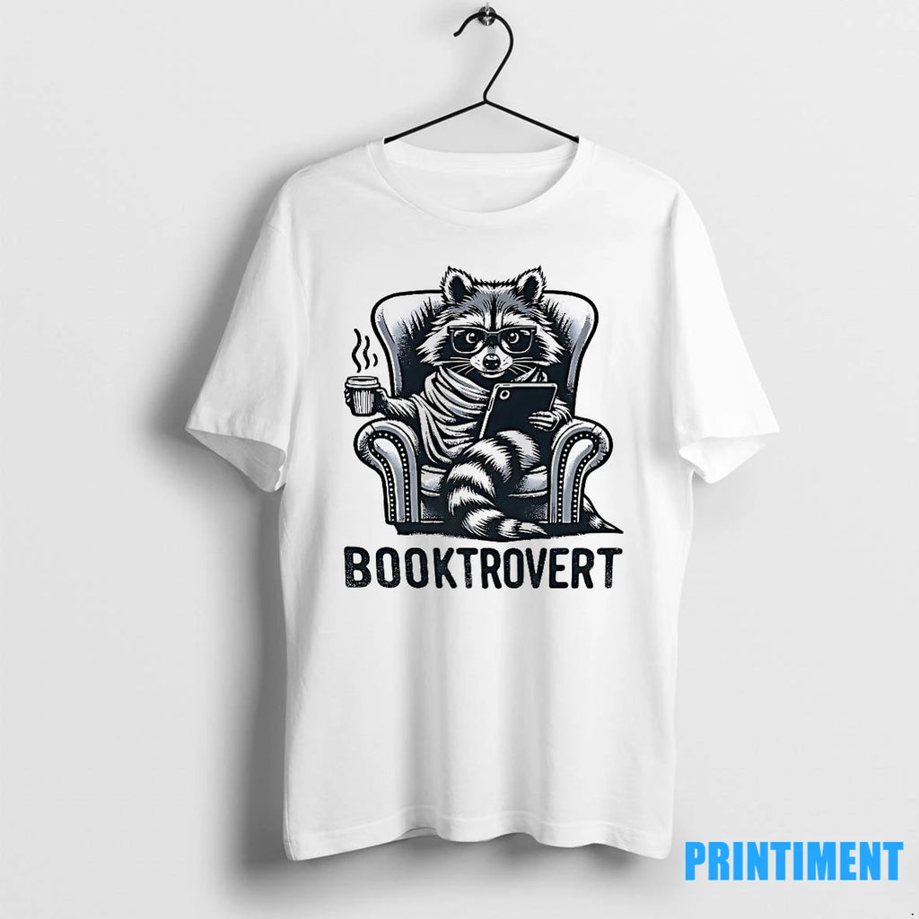 Raccoon Booktrovert Tshirts Sweater