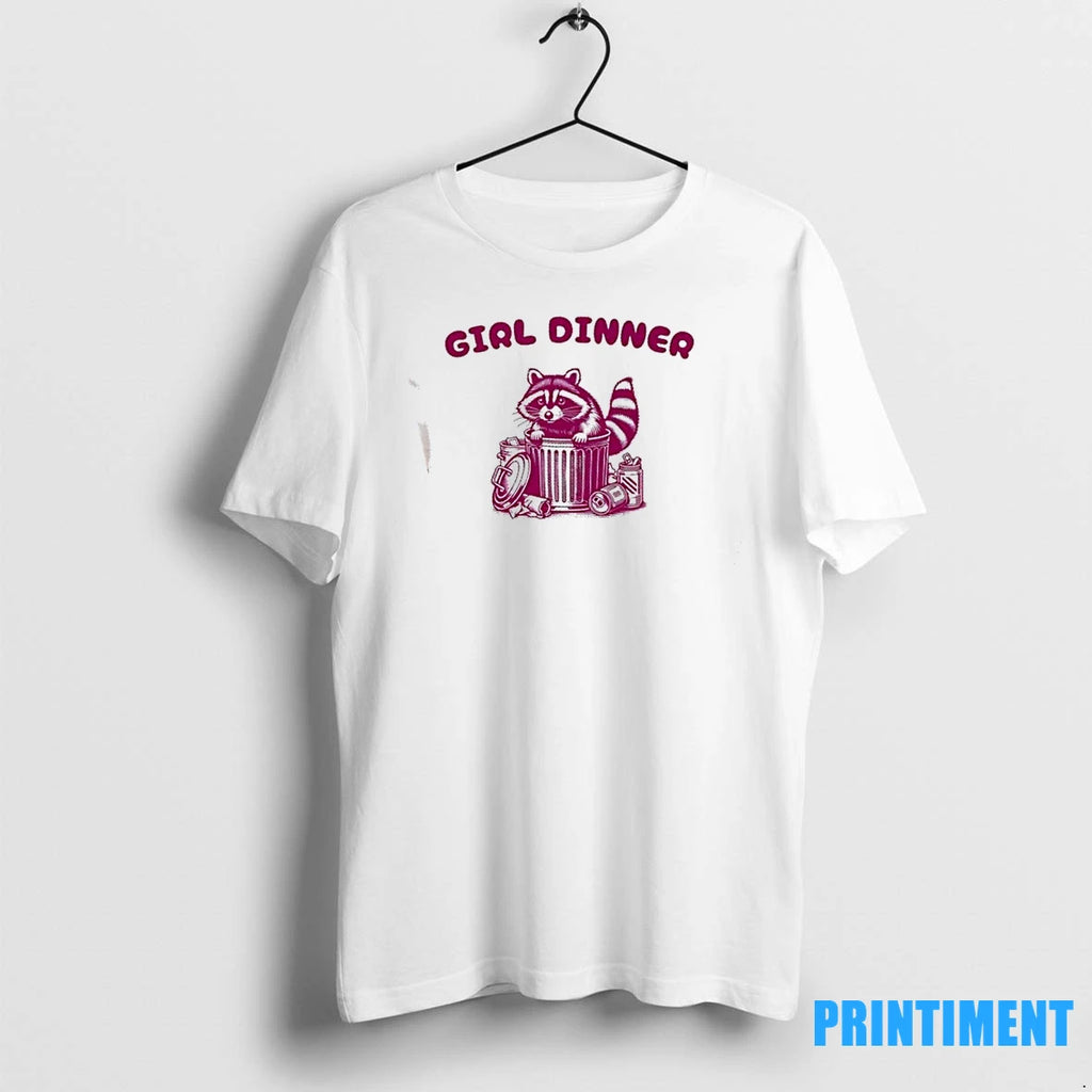 Raccoon Trash Girl Dinner Tshirts Sweater