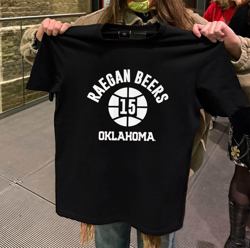 Raegan Beers Number 15 Basketball Oklahoma Women’s Sports shirt