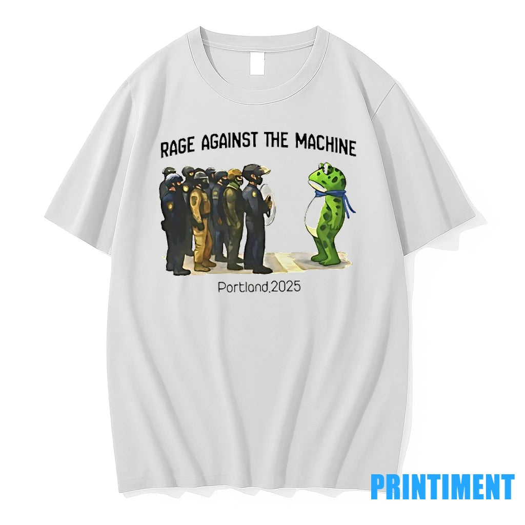 Rage Against The Machine Portland Frog 2025 Tshirts Sweater