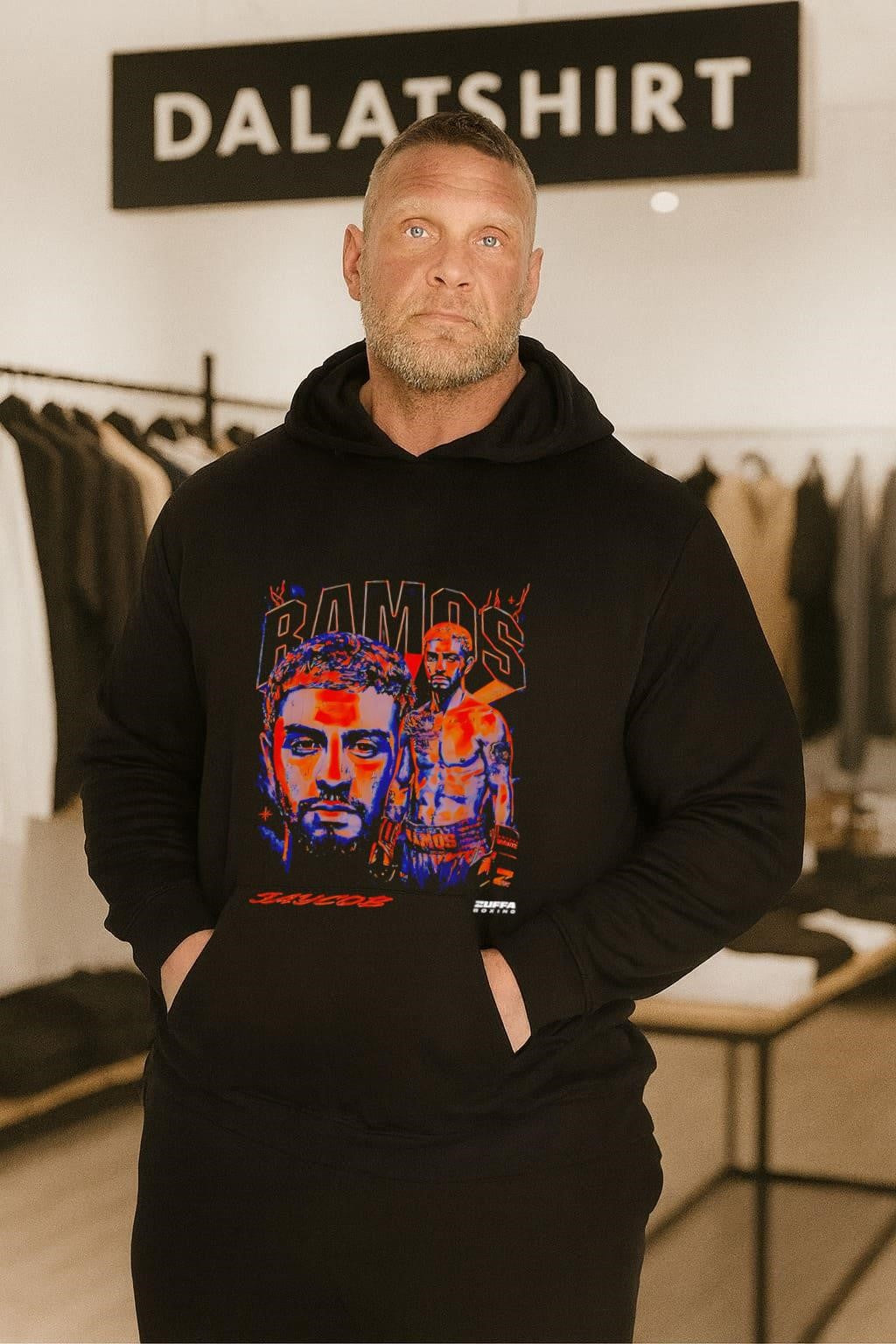 Ramos Jaycob Zuffa Boxing Abstract Art Fighter shirt