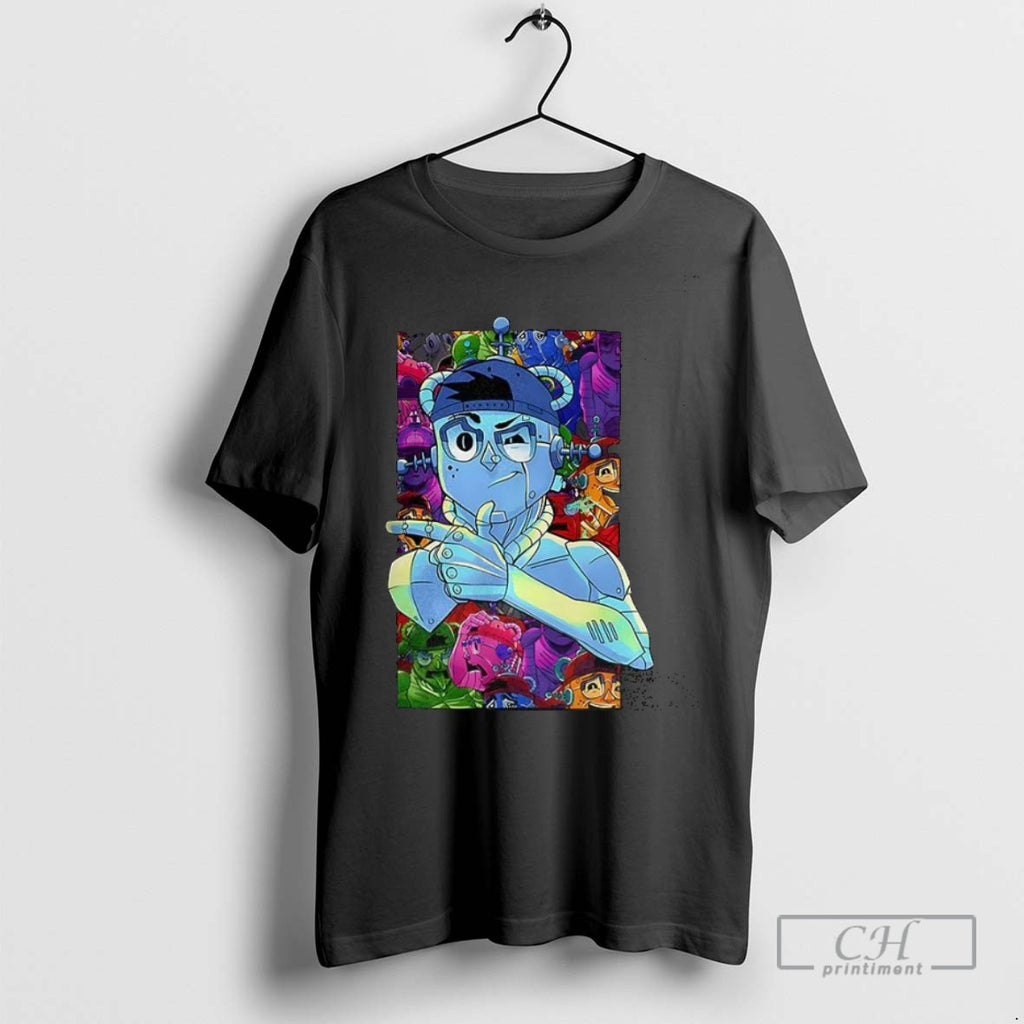 Ray Volpe Volpeverse Robot Graphic T Shirts
