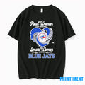 Real Women Love Baseball Smart Women Love The Blue Jays Diamond Tshirts Sweater