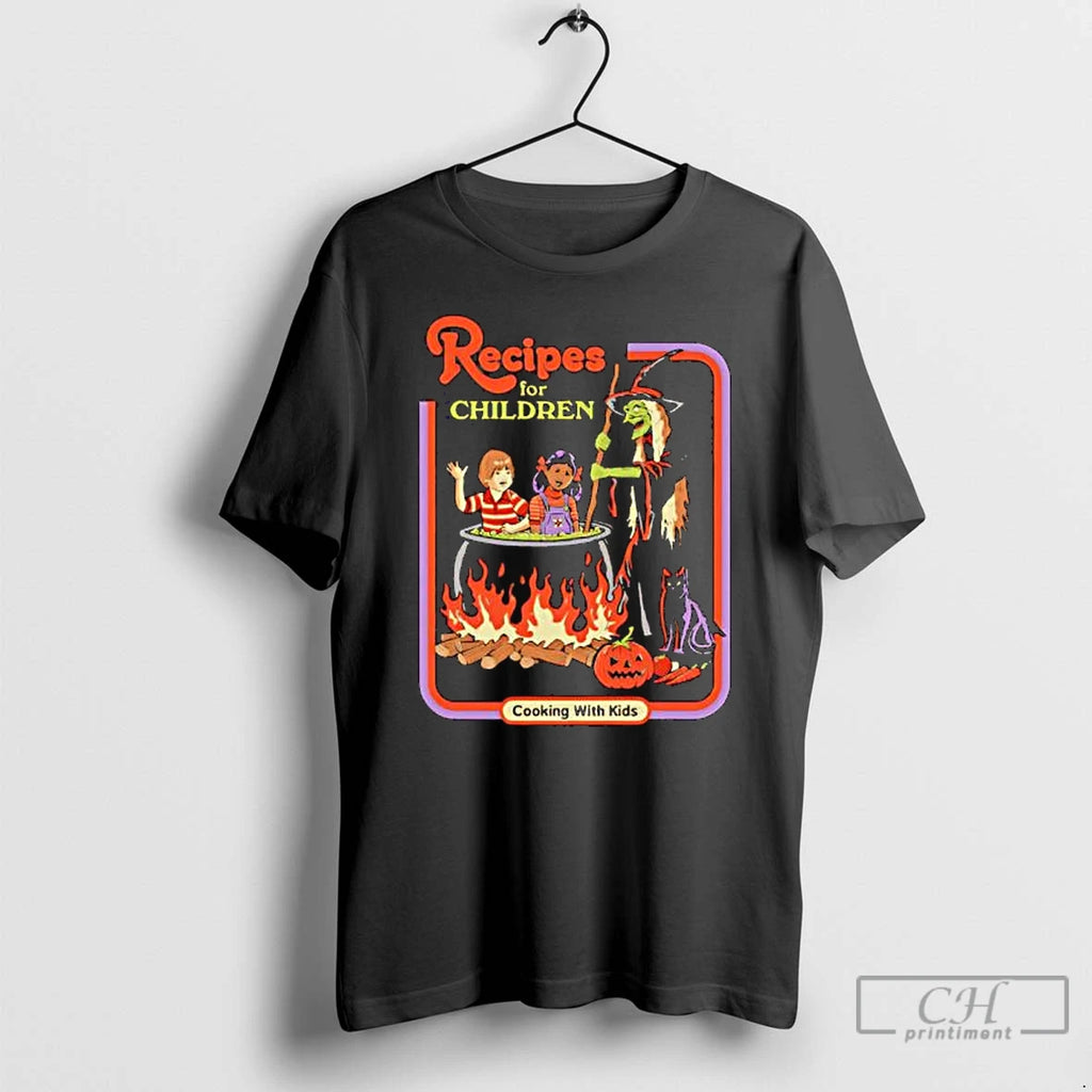 Recipes For Children Cooking With Kids T Shirts