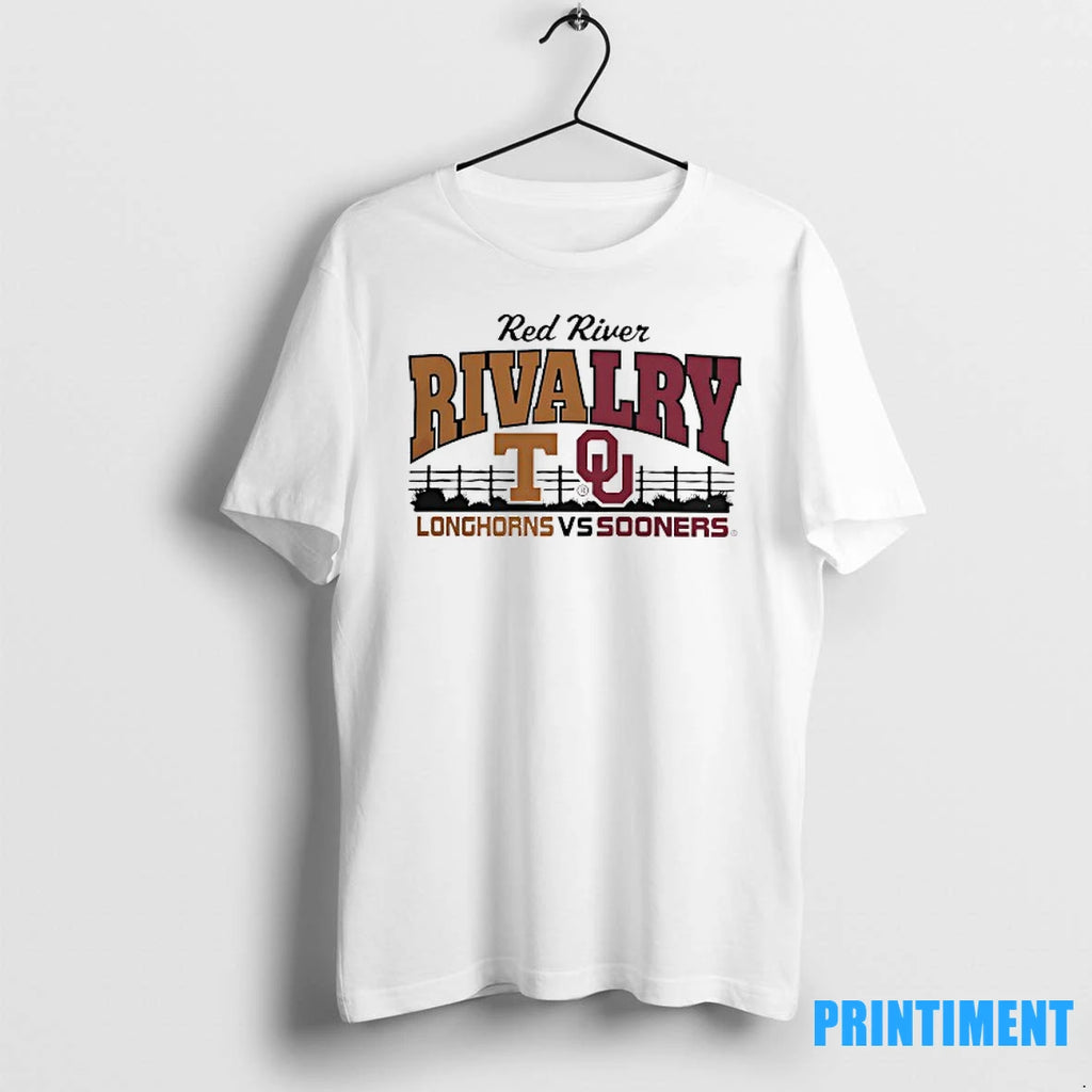 Red River Texas Longhorns And Oklahoma Sooners Tshirts Sweater