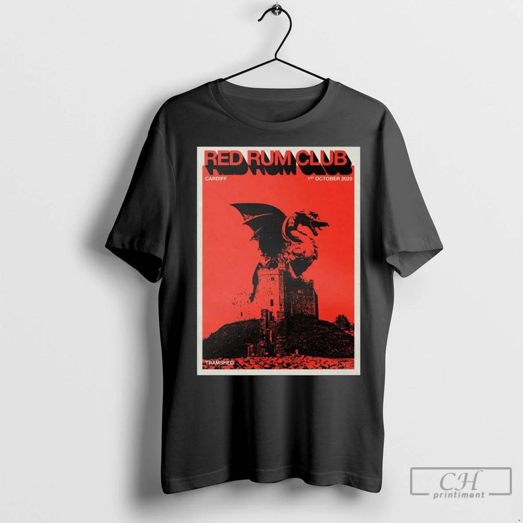 Red Rum Club October 1 2025 Tramshed Cardiff Uk Long Sleve T Shirts