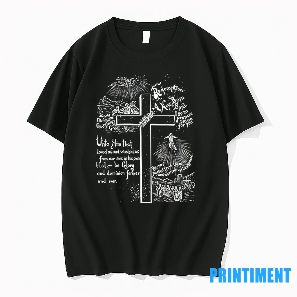 Redemption A New Born Soul I Go To Prepare A Place For You Tshirts Sweater