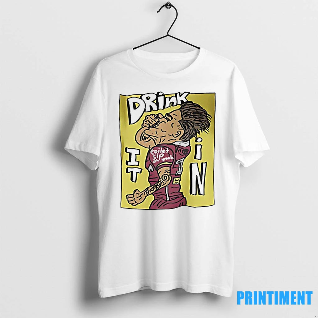Reece Walsh Brisbane Broncos Drink It In Toilet Sip Tshirts Sweater
