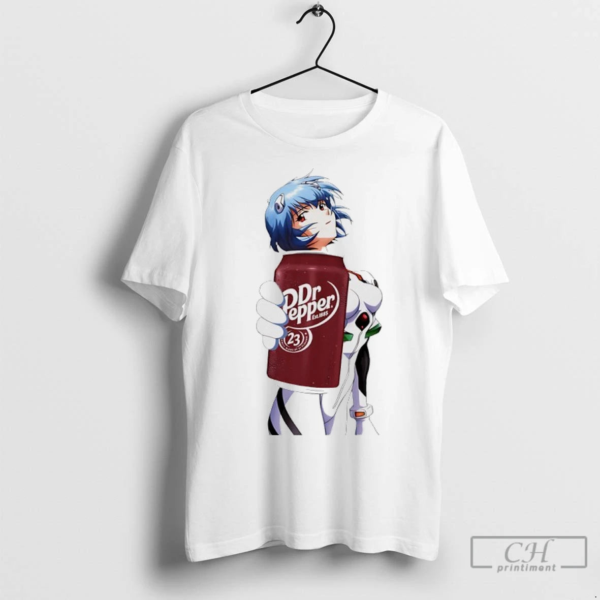 Rei Ayanami X Dr Pepper T Shirts