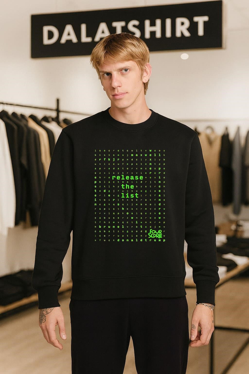 Release The List Maxwell Epstein Prince Andrew Donald Trump shirt