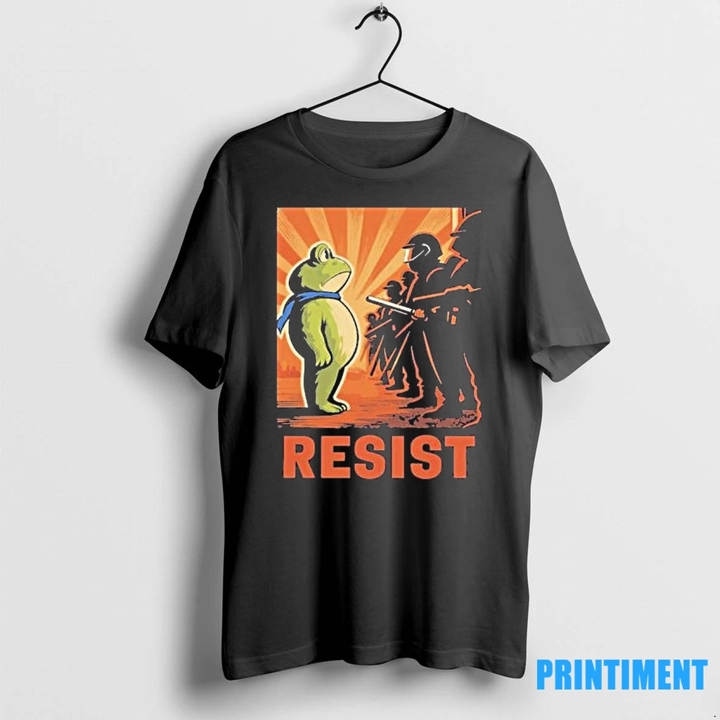 Resist Frog Activist Portland Tshirts Sweater
