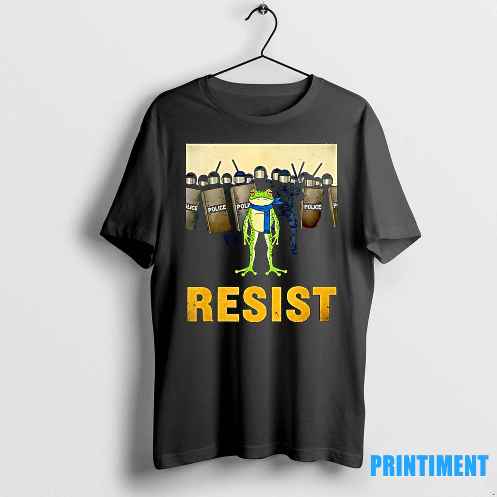 Resist Frog Portland Frog Protest Anti Trump Tshirts Sweater