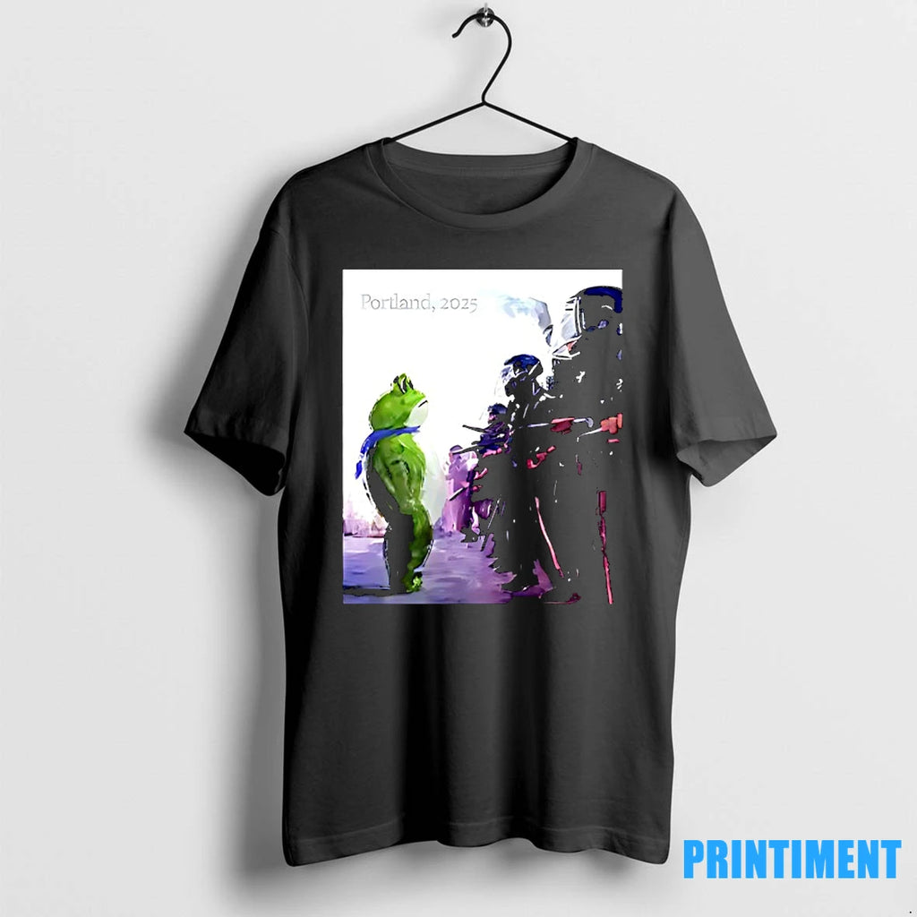 Resist Portland Frog I Stand With Frog 2025 Tshirts Sweater