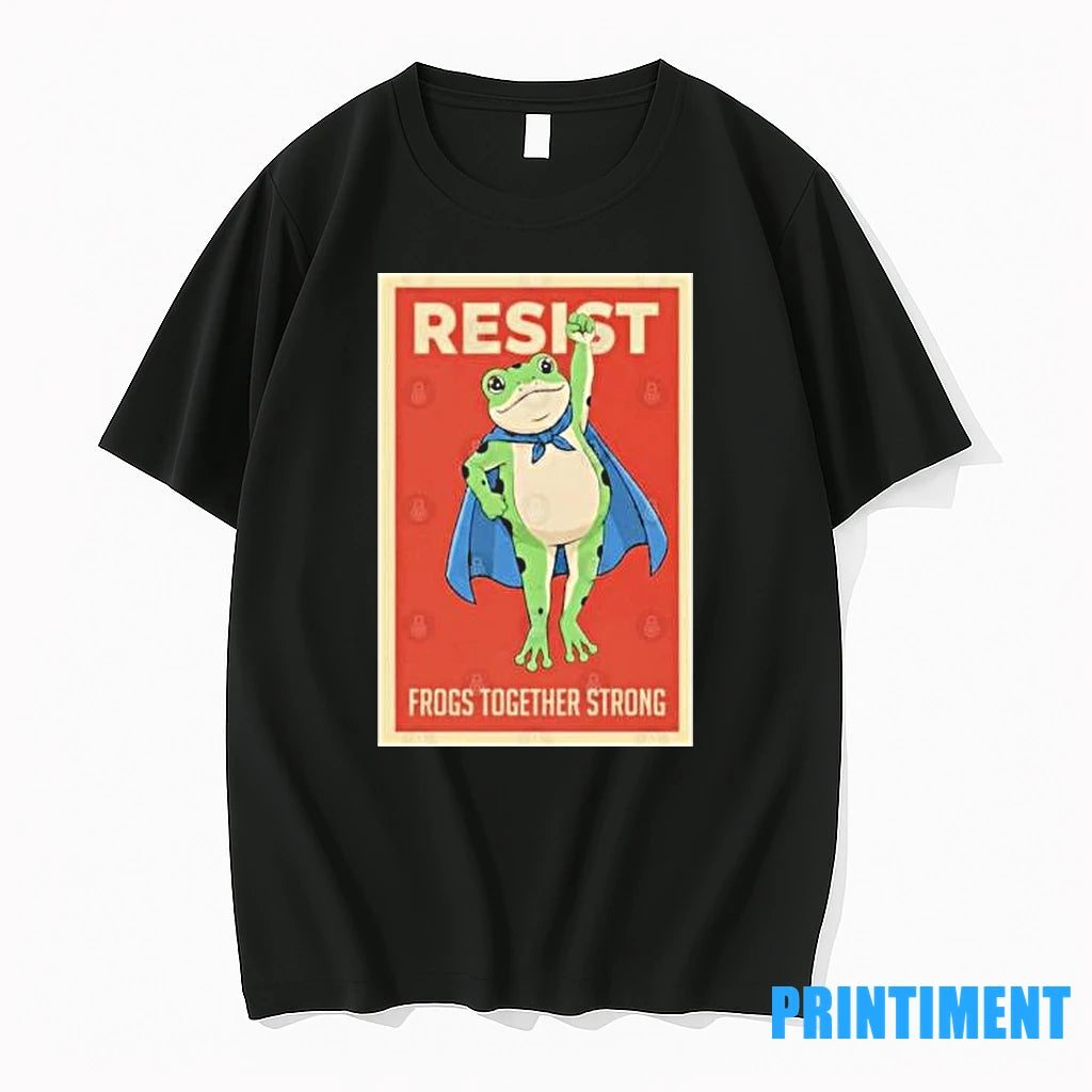 Resist Portland Frog Together Strong Hope Tshirts Sweater