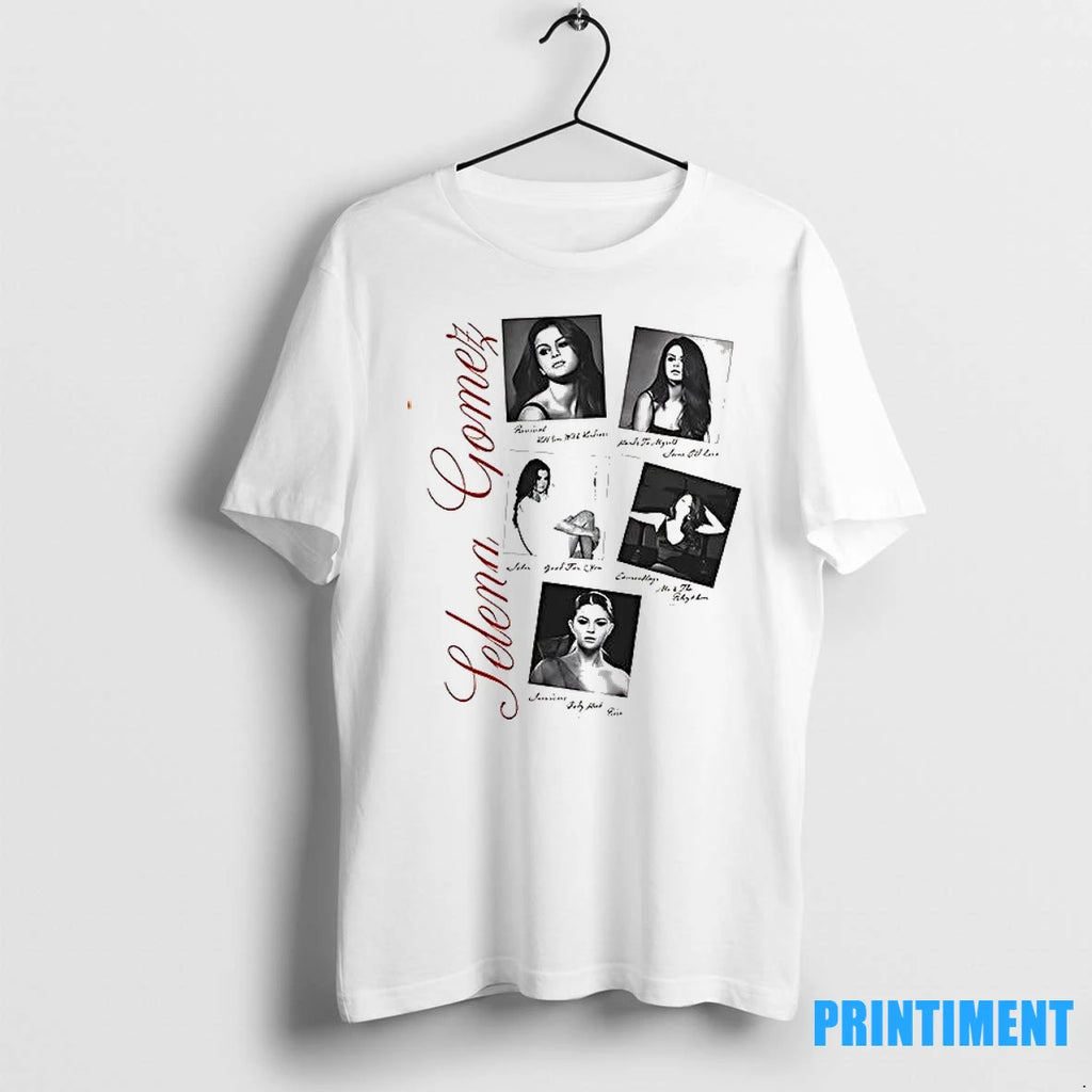 Revival Polaroid Selena Gomez Tshirts Sweater
