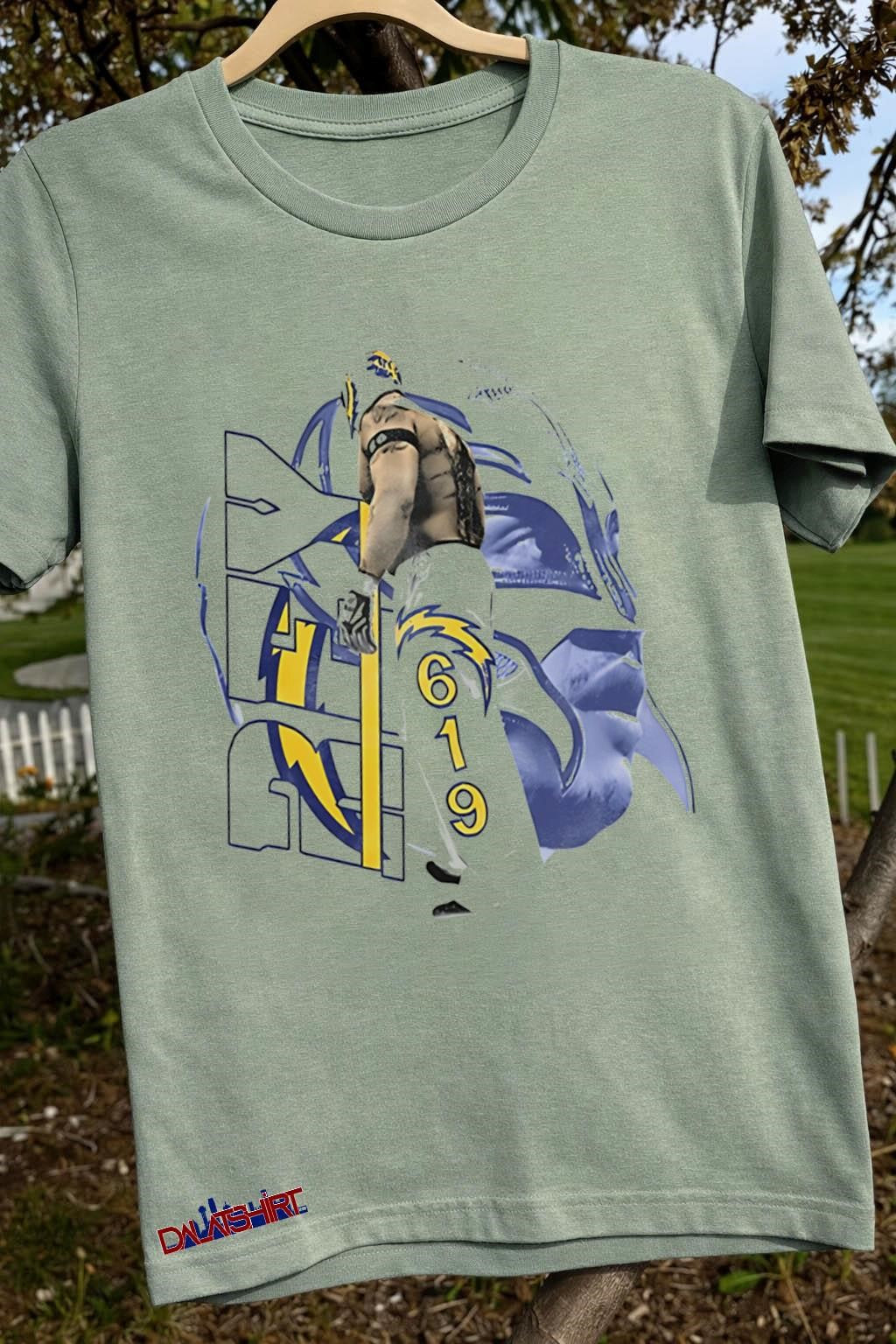 Rey Mysterio 619 San Diego Chargers Colors Lucha Libre Mask shirt